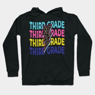 Third Grade Lightning bolt Hoodie